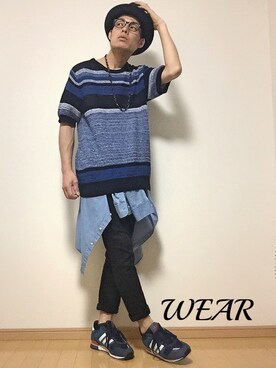 D-sukeさん(メンズ・170cm)の夏コーディネート