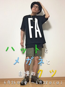 D-sukeさん(メンズ・170cm)の夏コーディネート