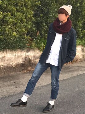 ようすさん（メンズ・176cm）の冬コーディネート