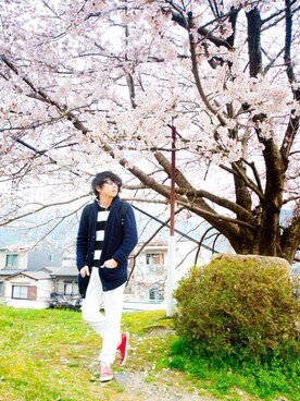 えてるさん(メンズ・159cm)の春コーディネート