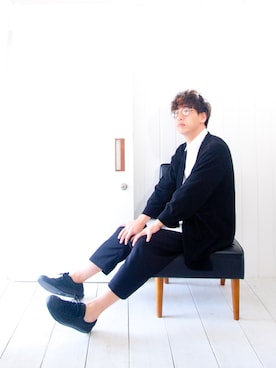 「CONVERSE（コンバース）のCONVERSE コンバース ジャック パーセル / JACK PURCEL（スニーカー）」を使った、えてるさん（メンズ・159cm）の夏コーディネート