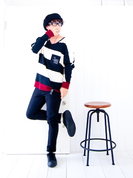 「CONVERSE（コンバース）のCONVERSE コンバース ジャック パーセル / JACK PURCEL（スニーカー）」を使った、えてるさん（メンズ・159cm）の秋コーディネート