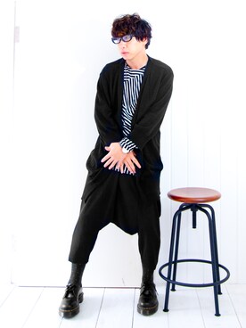 えてるさん(メンズ・159cm)の秋コーディネート