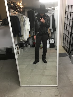 「DISCOVERED（ディスカバード）のアイテム（スウェット）」を使った、kntsrtさん（メンズ・178cm）の春コーディネート