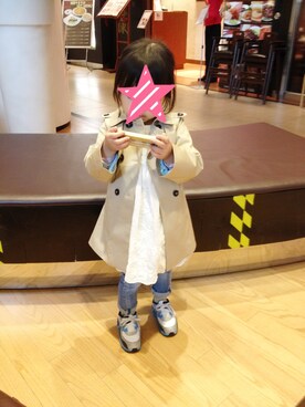 まひなさん（キッズ・100cm）の春コーディネート