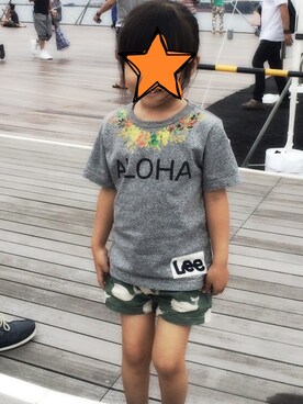 まひなさん（キッズ・100cm）の夏コーディネート