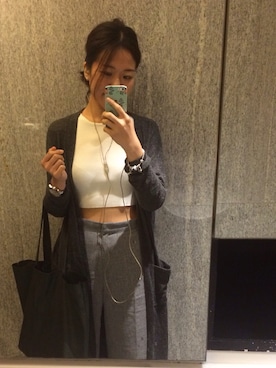 「MONKI（モンキ）のアイテム（その他アウター）」を使った、gorheillaさん（レディース・163cm）の春コーディネート
