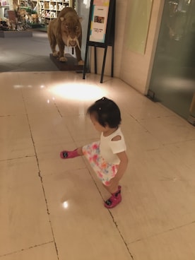 「Carter's（カーターズ）のアイテム（スカート）」を使った、wowshoppingqueenさん（レディース・163cm）の夏コーディネート