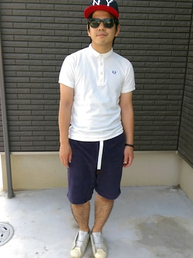 「adidas CONSORTIUM（アディダスコンソーシアム）のアイテム」を使った、すぎさん（メンズ・165cm）の夏コーディネート