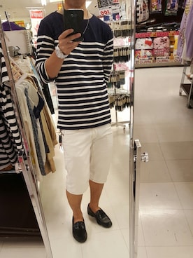 「Another Edition（アナザーエディション）のアイテム（その他シューズ）」を使った、ぬーすけさん（メンズ・170cm）の夏コーディネート