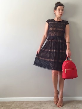 「TOMMY HILFIGER」｜「アイテム（ワンピース/ドレス）」を使った、lenushaさん（レディース・173cm）の秋コーディネート