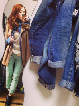 Saako…☺︎♡さん（レディース・155cm）の春コーディネート