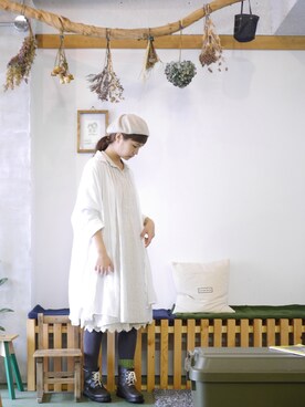 「ナチュ会」｜まいみさん（レディース・164cm）の夏コーディネート