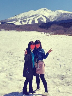 saraさん（レディース・161cm）の冬コーディネート