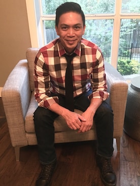 「business casual」｜「アイテム（フォーマルスーツ/小物）」を使った、RamilR3yさん（メンズ・173cm）の秋コーディネート