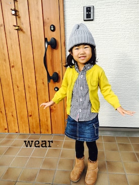 「年長さん」｜meg1216さん（レディース・150cm）の冬コーディネート