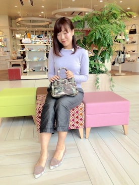 「interstaple（インターステイプル）のアイテム」を使った、☆Rie☆さん（レディース・161cm）の春コーディネート