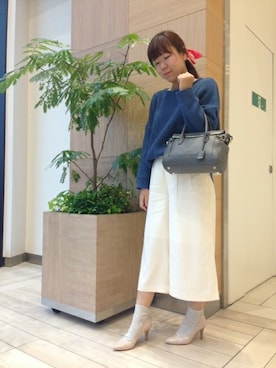 「interstaple（インターステイプル）のアイテム」を使った、☆Rie☆さん（レディース・161cm）の春コーディネート