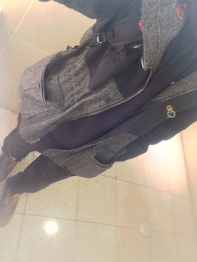 「PENFIELD USA（ペンフィールドユーエスエー）のアイテム（マウンテンパーカー）」を使った、ASUさん（メンズ・170cm）の冬コーディネート