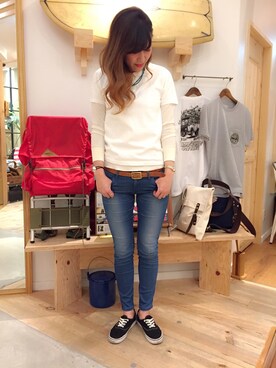 ささきあいさん（レディース・170cm）の春コーディネート