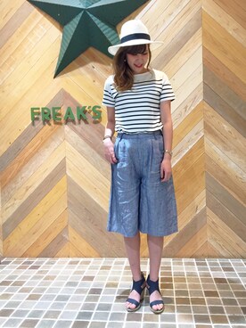 ささきあいさん（レディース・170cm）の春コーディネート