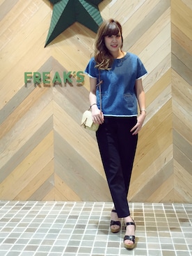 ささきあいさん(レディース・170cm)の春コーディネート