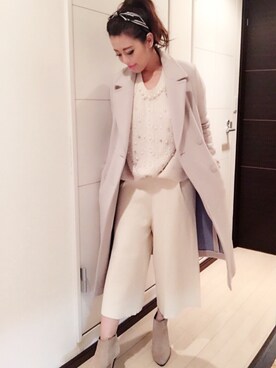 miyakoさん（レディース・159cm）の冬コーディネート