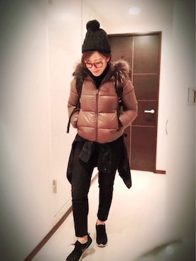miyakoさん（レディース・159cm）の冬コーディネート