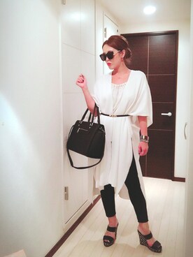 「おとなコーデ」｜「アイテム（香水）」を使った、miyakoさん（レディース・159cm）の秋コーディネート