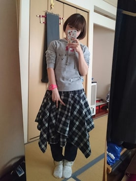 「aiko」｜「アイテム（アナログ腕時計）」を使った、nao_mamekoさん（レディース・152cm）の秋コーディネート