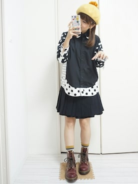 「FRAPBOIS（フラボア）のアイテム（リング）」を使った、nao_mamekoさん（レディース・152cm）の秋コーディネート