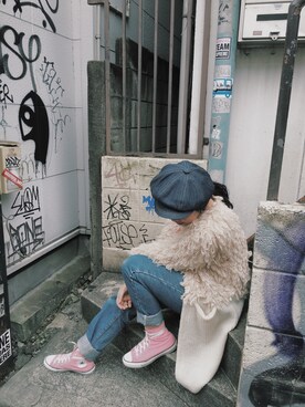 yukaさん（レディース・148cm）の春コーディネート