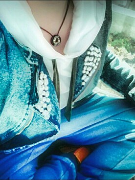 「DIME（ダイム）のアイテム（ジャケット/アウター）」を使った、れんれんれんさん（レディース・155cm）の春コーディネート