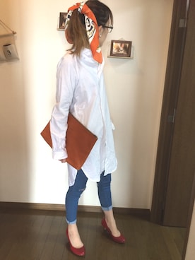 「good thing（グッドシング）のアイテム」を使った、はりねずみさん（レディース・160cm）の春コーディネート