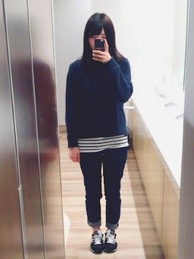 ｈａｒｕさん（レディース・159cm）の冬コーディネート