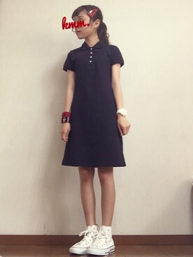 ワンピースを使った リストバンド のレディース人気ファッションコーディネート Wear