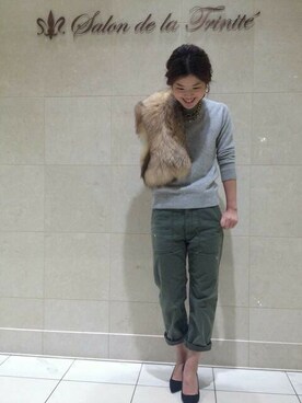 Salon de la Trinite'博多店スタッフさんのコーディネート