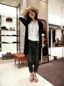 Salon de la Trinite'博多店スタッフさんのコーディネート