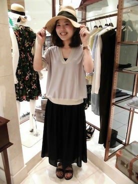 Salon de la Trinite'博多店スタッフさんのコーディネート