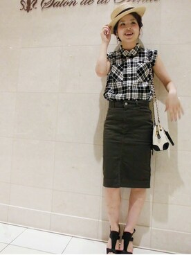 Salon de la Trinite'博多店スタッフさんのコーディネート