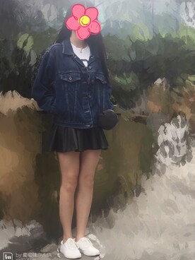 「CBOMBのアイテム」を使った、SYLVIA_さん（レディース・161cm）の秋コーディネート