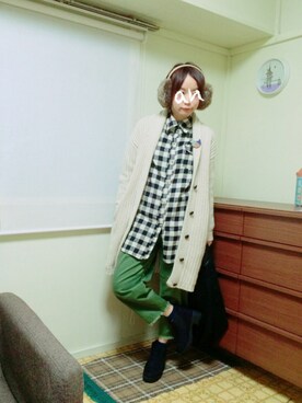 anさん(レディース・155cm)の冬コーディネート