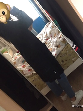 「:CHOCOOLATEのアイテム（ピーコート）」を使った、-PanxiaoMさん（レディース・173cm）の冬コーディネート