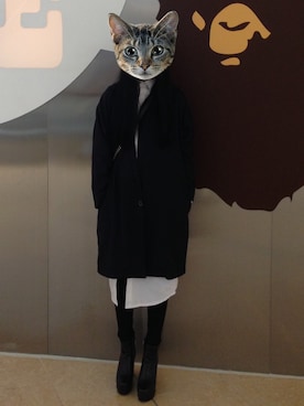 「wearsg」｜「アイテム（ブーツ）」を使った、HoiUさん（レディース・60cm）の春コーディネート