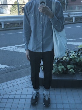 「Noritakeのアイテム（その他）」を使った、shoheiさん（メンズ・178cm）の冬コーディネート