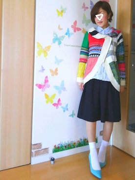 「リネンシャツ」｜「アイテム（トレンチコート）」を使った、mintoさん（レディース・156cm）の春コーディネート