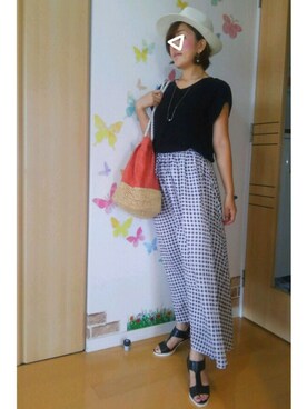 mintoさん（レディース・155cm）の夏コーディネート