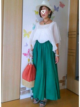 mintoさん（レディース・155cm）の夏コーディネート