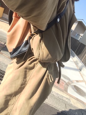 「WhoWhat（フーワット）のアイテム（その他アウター）」を使った、岡 純平さん（メンズ・175cm）の冬コーディネート