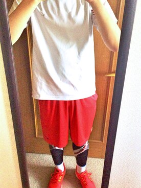 「ランニング」｜wataru_komo1121さん（メンズ・180cm・10代）の夏コーディネート